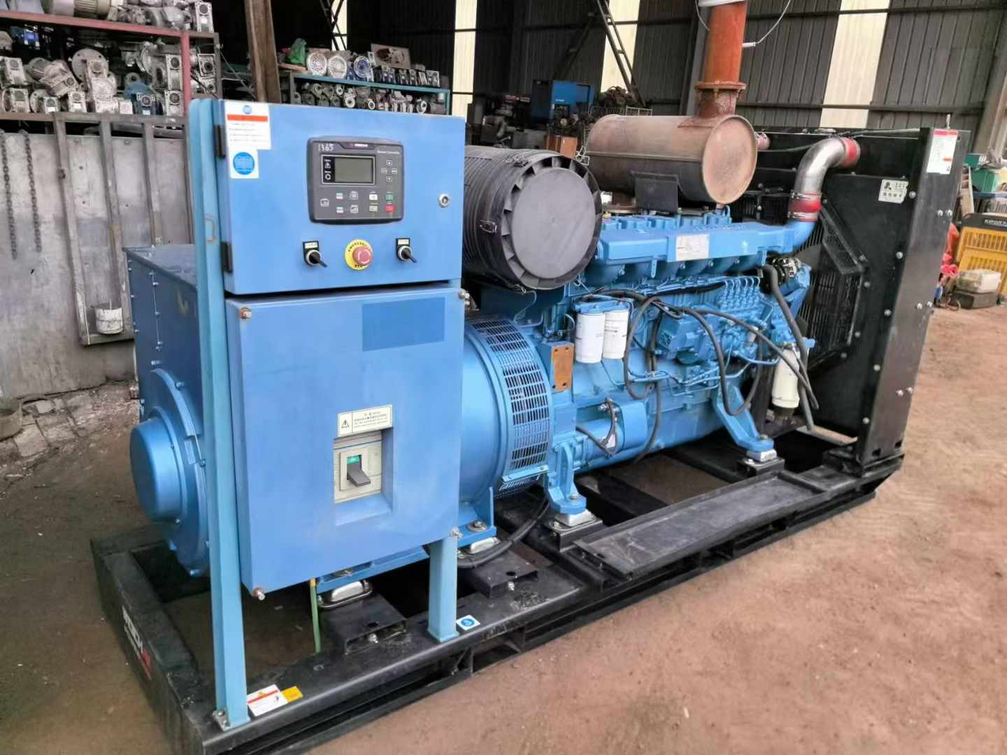 新吴500kW 柴油发电机组可带动设备功率的计算公式是什么？
